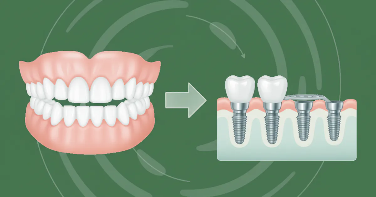 Can I Switch From Dentures to Implants?