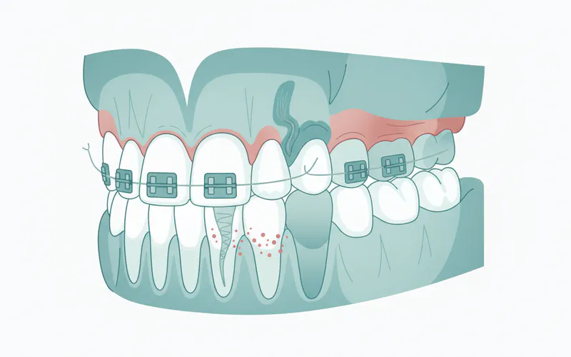 Illustration related to Risks and Complications of Adult Braces
