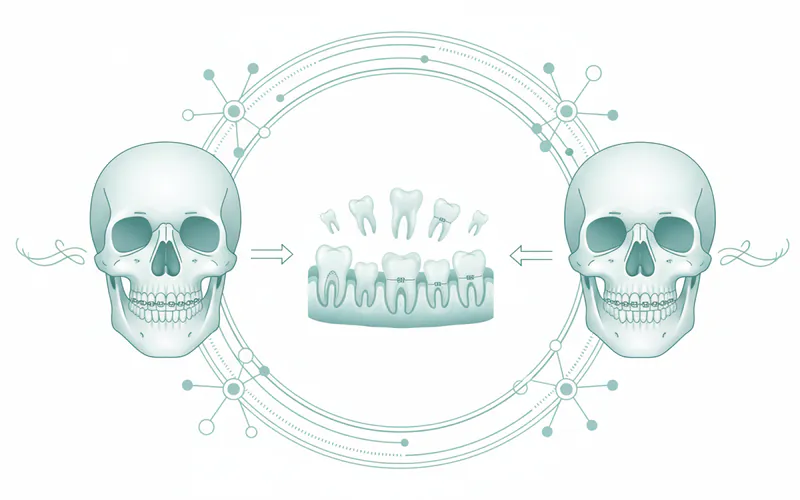 Illustration related to What is the ideal age for adult braces?