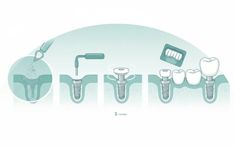 Illustration related to Dental Implant Treatment Process