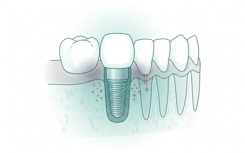 Illustration related to Dental Implant Recovery and Aftercare