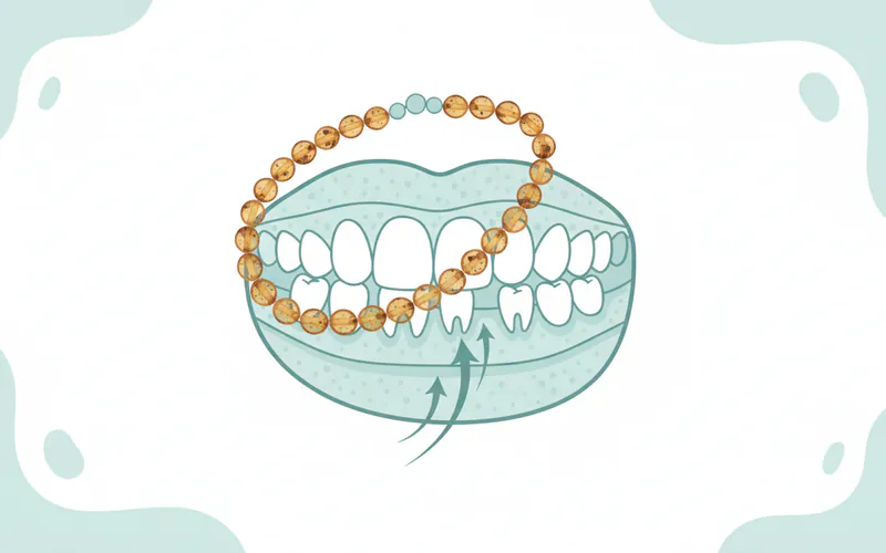 Illustration related to When do kids usually start teething?