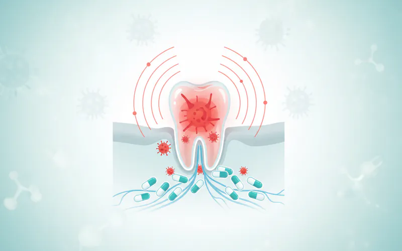 Illustration related to Antibiotics for Tooth Infection: Complete Guide