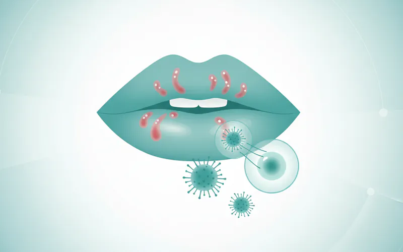 Illustration related to What It Is / Overview: Understanding Cold Sores