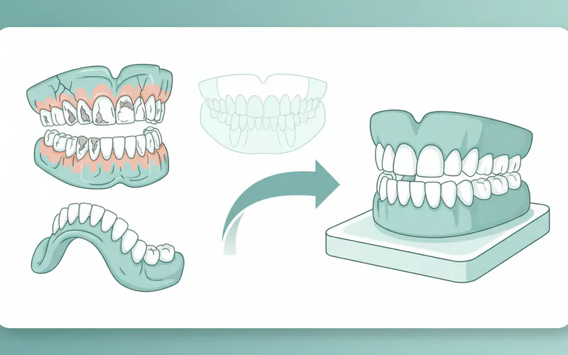 Illustration related to 4. New Dentures
