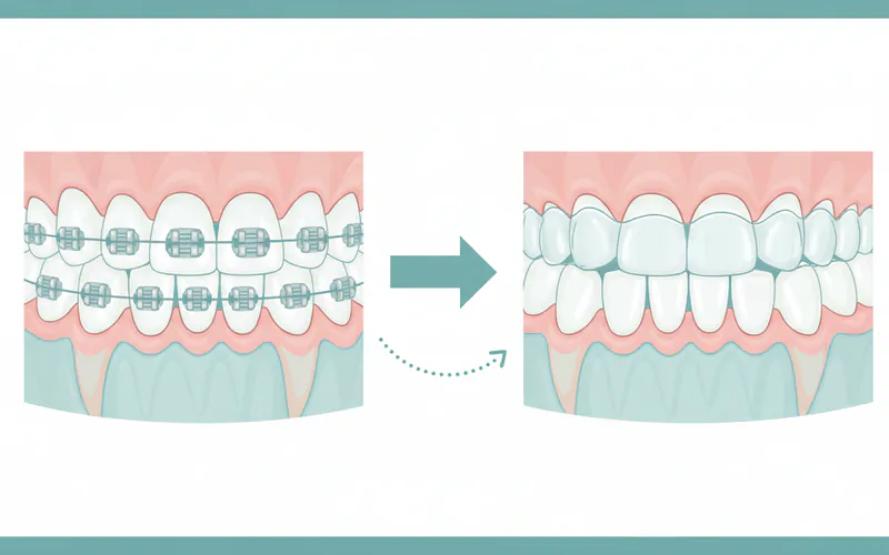 Illustration related to Is it too late for adults to get braces?