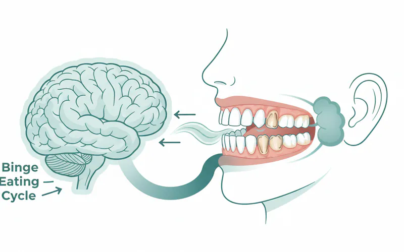 Illustration related to Understanding Bulimia Nervosa and Its Dental Impact