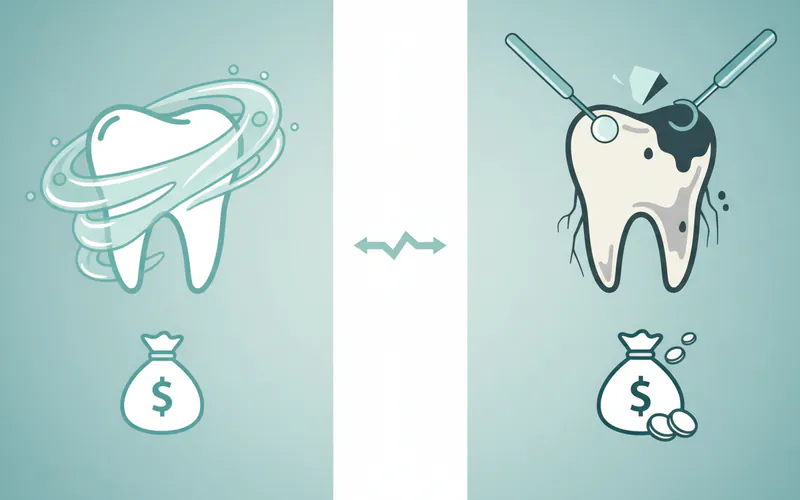 Illustration related to Comparison Table: Estimated US Cavity Treatment Costs (With/Without Insurance)