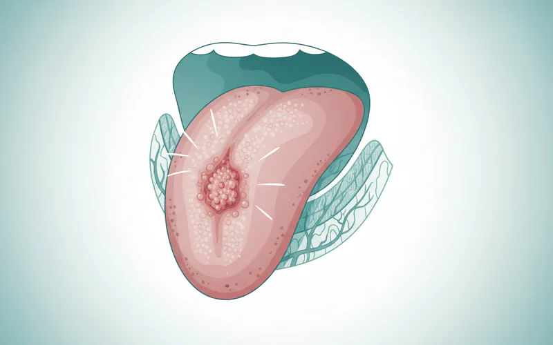 Illustration related to Cold Sore on Tongue: Complete Guide