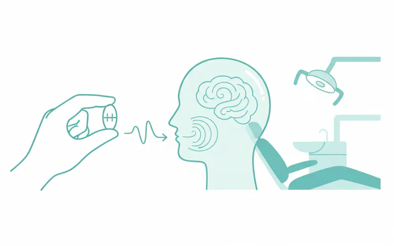 Illustration related to What is oral sedation exactly, and how does it make you feel?