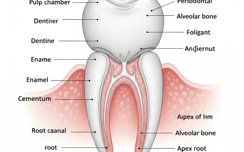 Illustration related to Complete Guide to Endodontics (Root Canal): Everything You Need to Know