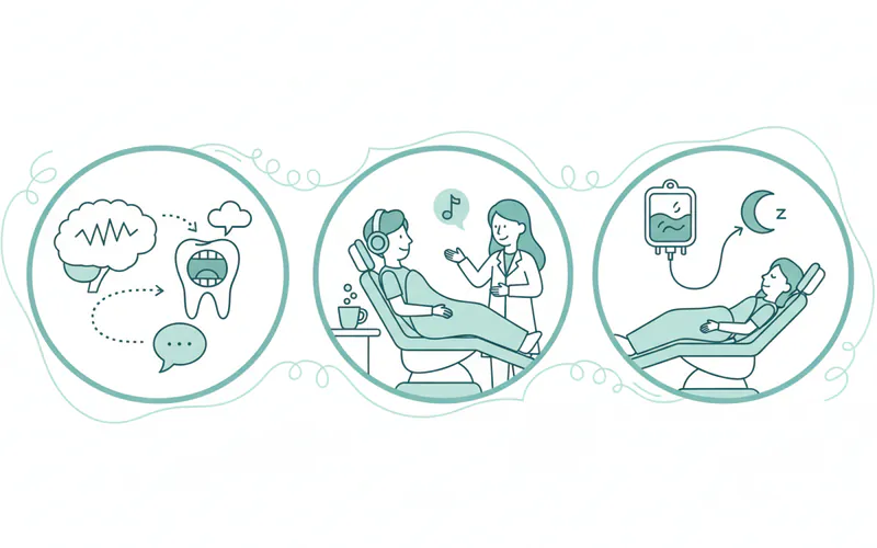 Illustration related to What should I do if I have dental anxiety?