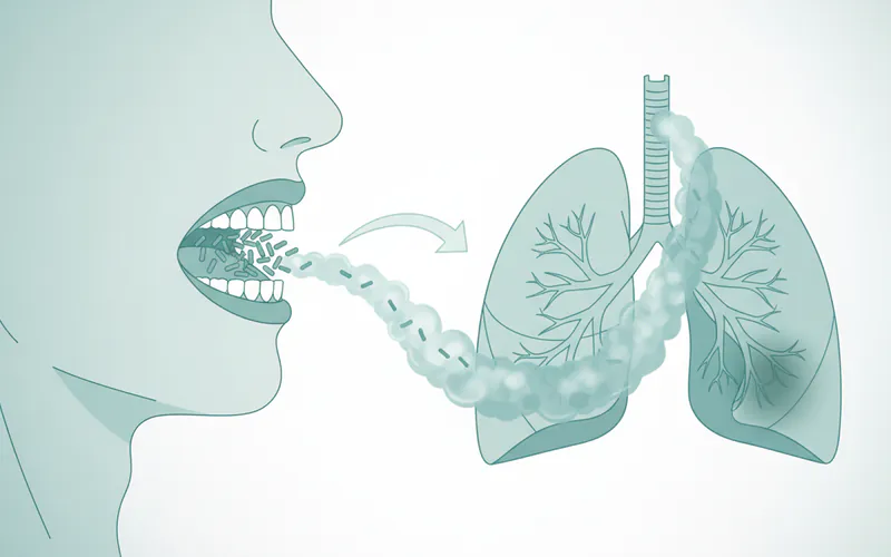 Illustration related to Respiratory Diseases and Oral Health
