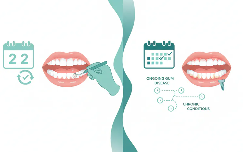 Illustration related to How often should a senior see the dentist?