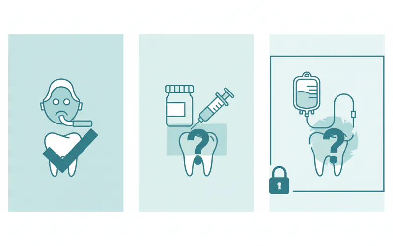 Illustration related to Does dental insurance cover sedation or general anesthesia?