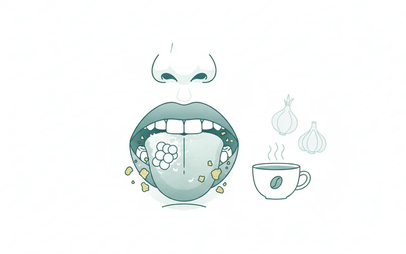 Illustration related to Bad Breath (Halitosis)