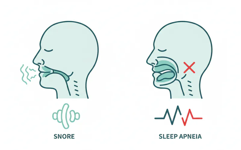 Illustration related to Understanding Snoring: More Than Just Noise