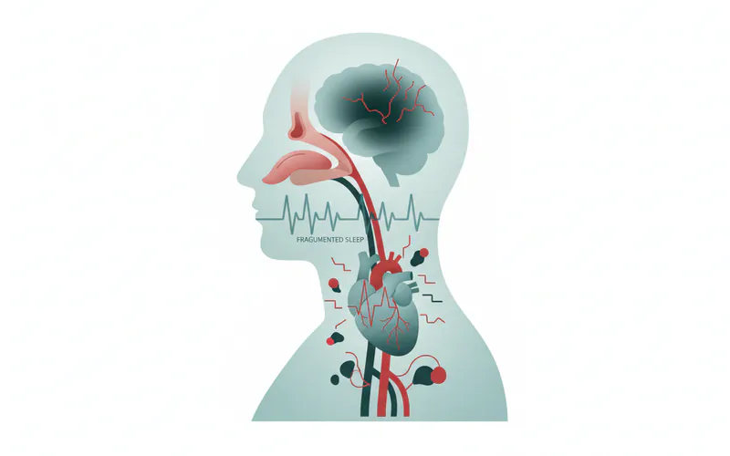 Illustration related to Risks and Complications of Untreated Sleep Apnea