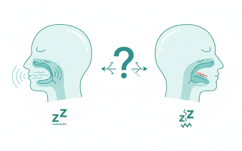 Illustration related to Snoring vs. Sleep Apnea: Unraveling the Connection