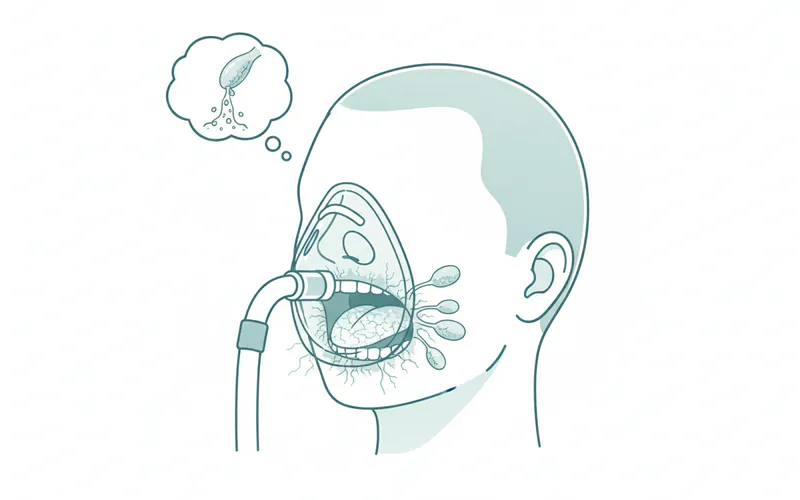 Illustration related to What It Is: Understanding Dry Mouth with CPAP