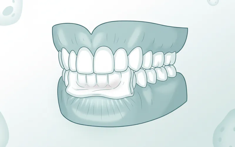 Illustration related to Recovery and Aftercare: Living with Dentures