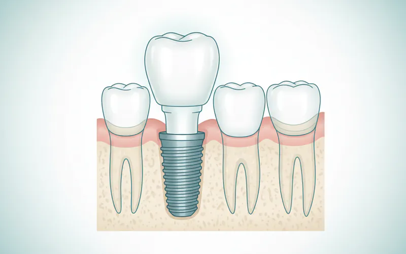 Illustration related to What It Is: Understanding the Front Tooth Implant