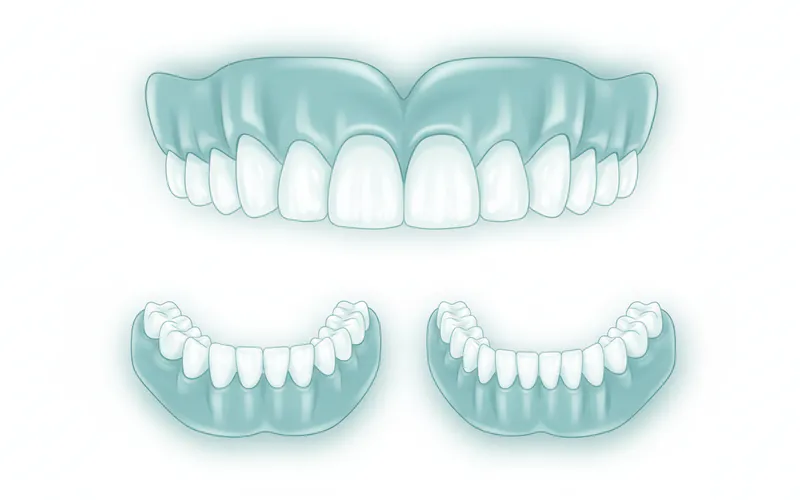 Illustration related to What It Is: An Overview of Full Dentures