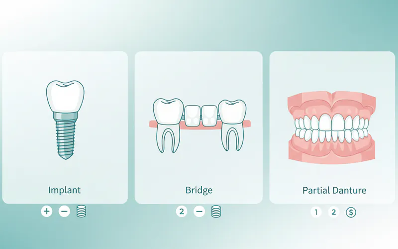 Illustration related to Treatment Options with Pros, Cons, and Costs