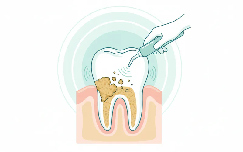 Illustration related to Treatment Options for Dental Calculus