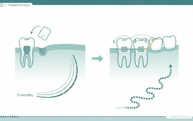 Illustration related to How long does it take to treat an impacted canine?