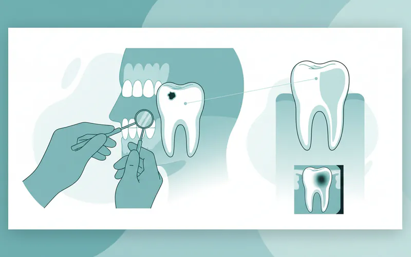 Illustration related to Diagnosis Process — What Your Dentist Does