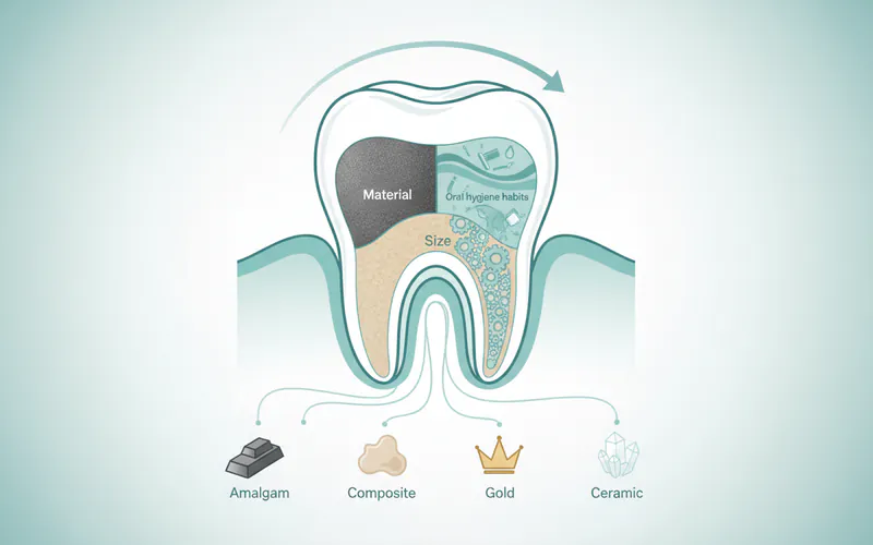 Illustration related to How long does a filling last?