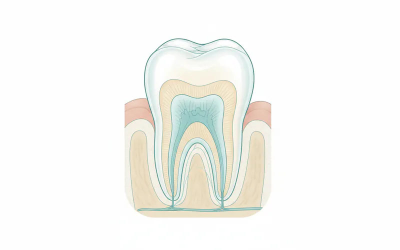Illustration related to What is Dentin? Your Definitive Guide to the Tooth's Core