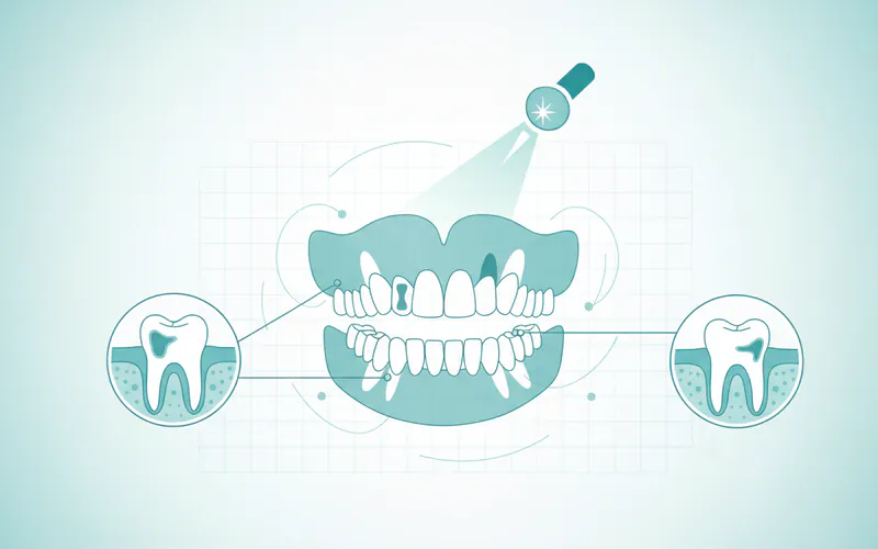 Illustration related to Diagnosis Process — What Your Dentist Does