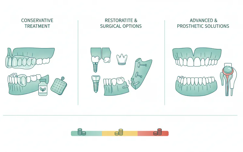 Illustration related to Treatment Options with Pros, Cons, and Costs