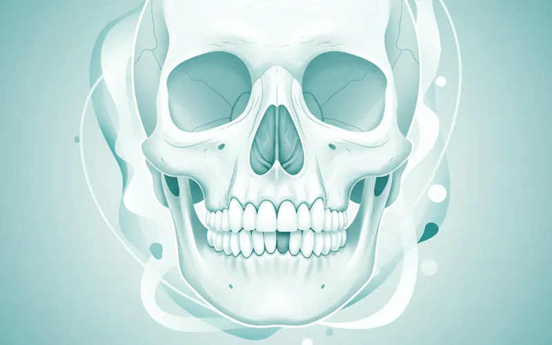 Illustration related to What is the Maxilla? The Definitive Guide to Your Upper Jawbone