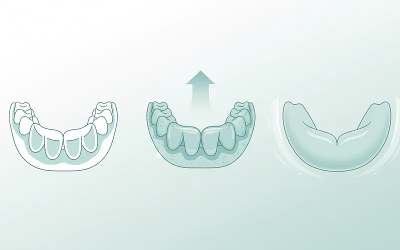 Illustration related to Can I use a boil-and-bite mouthguard instead of a custom one?