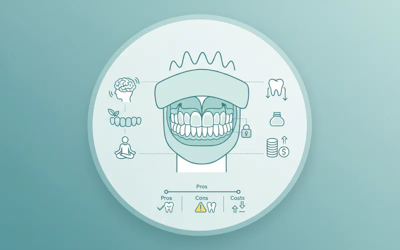 Illustration related to Treatment Options for Bruxism with Pros, Cons, and Costs
