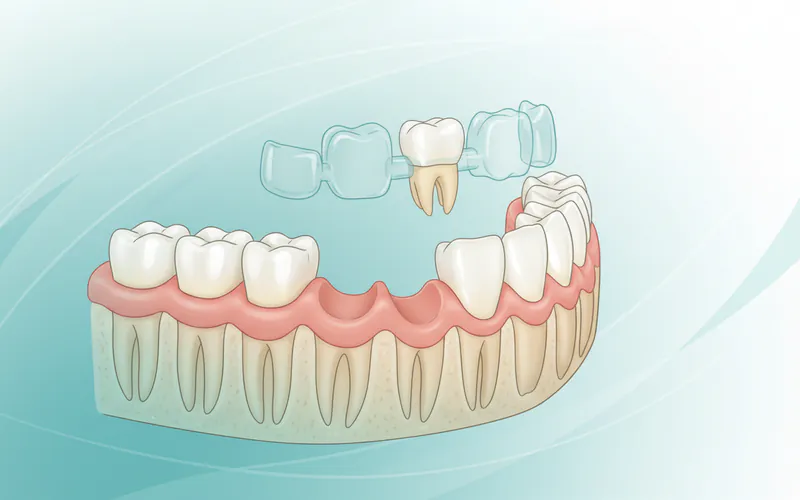Illustration related to Pontic: The Essential Link in Your Dental Bridge