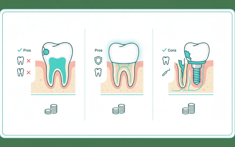Illustration related to Treatment Options with Pros, Cons, and Costs