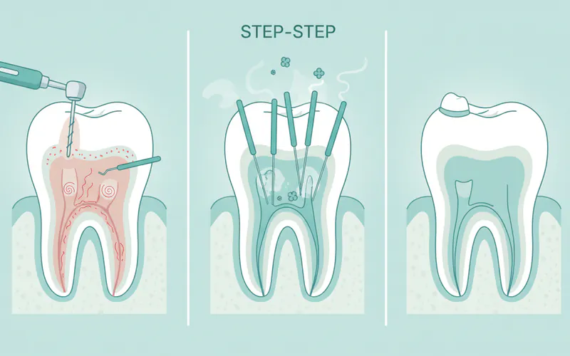 Illustration related to Step-by-Step: What to Expect During Root Canal Treatment