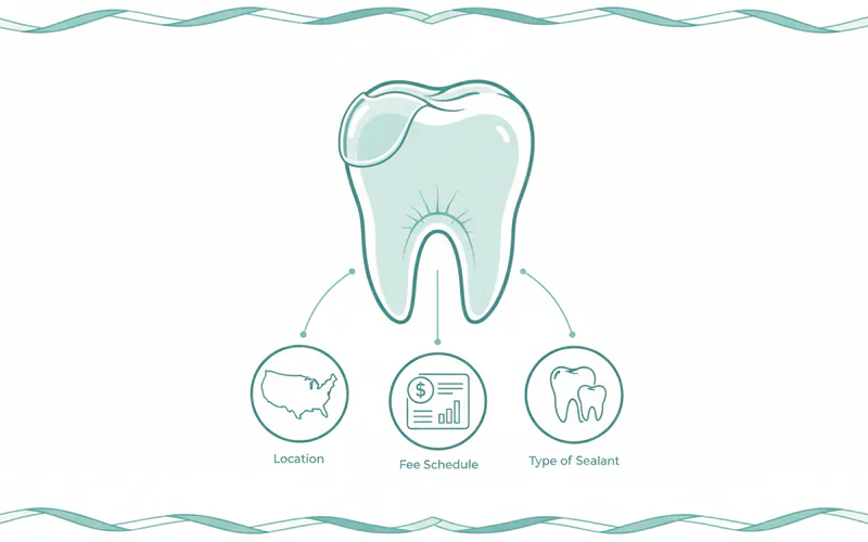 Illustration related to Cost of Dental Sealants in the US