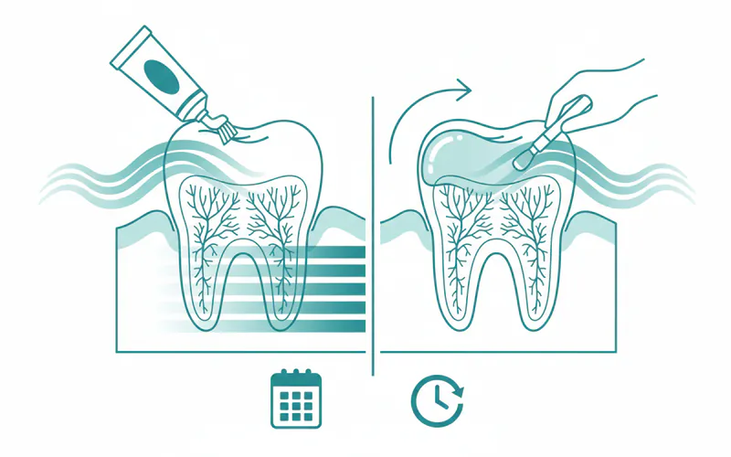 Illustration related to How long does it take for sensitivity to go away after treatment?