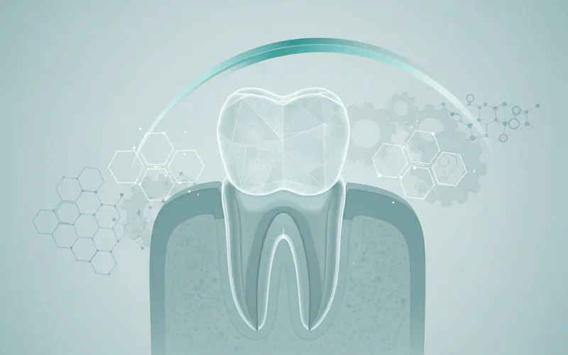 Illustration related to Zirconia: The Definitive Guide to This Revolutionary Dental Material
