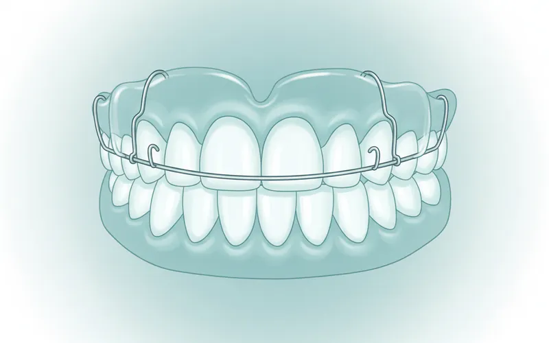 Illustration related to What It Is: Overview of the Hawley Retainer