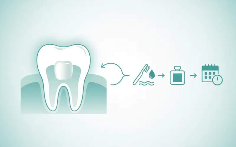 Illustration related to Recovery and Aftercare for Fillings