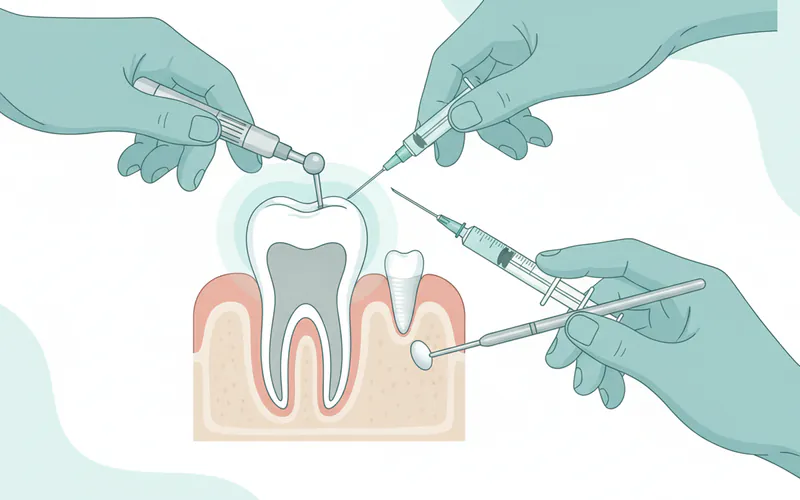 Illustration related to Is it painful to get a filling replaced?