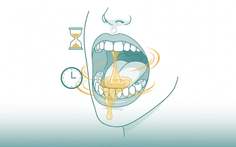 Illustration related to What Is Oil Pulling? An Overview