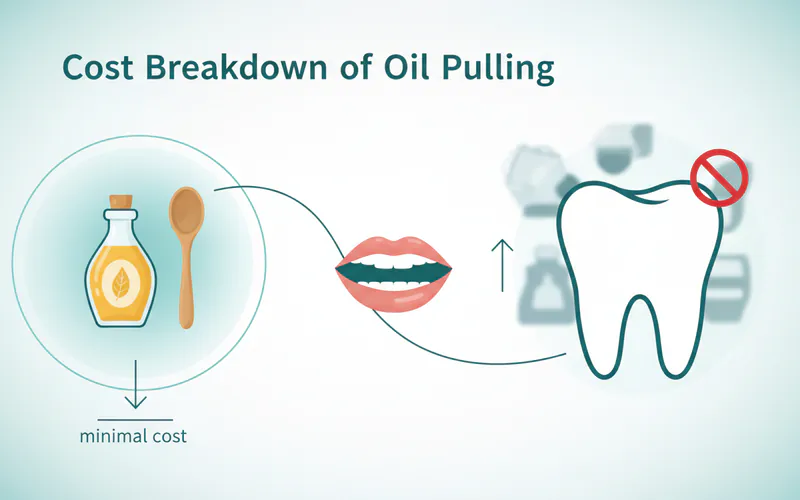 Illustration related to Cost Breakdown of Oil Pulling