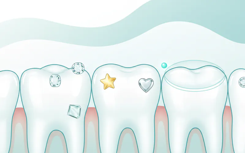 Illustration related to What Are Tooth Gems? An Overview